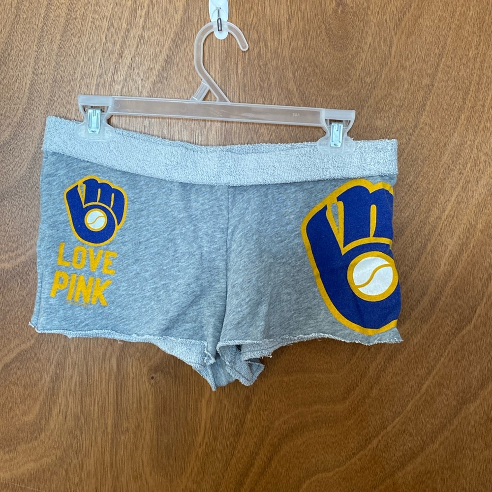 Victoria’s Secret Pink Brewers Shorts Small